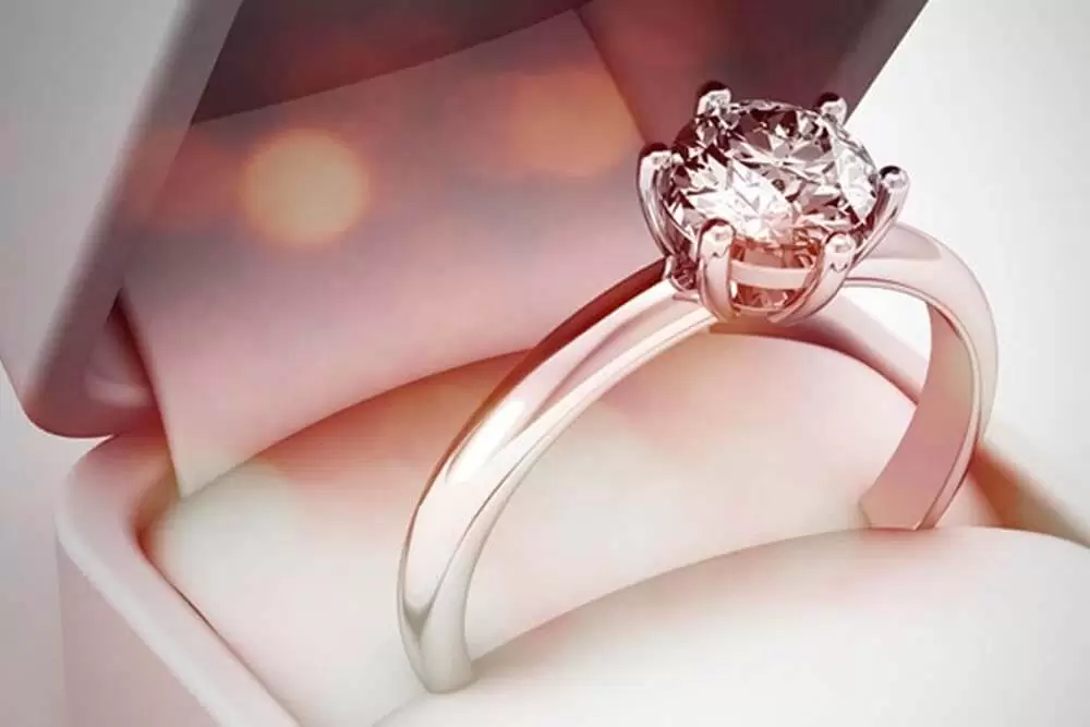 Vereničko prstenje sa dijamantom