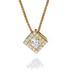 IDC DIJAMANTSKA OGRLICA žuto ZLATO